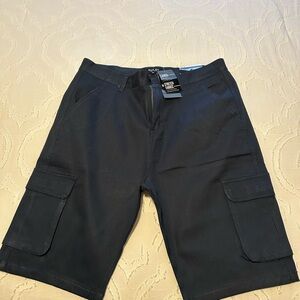 Black Cargo Shorts